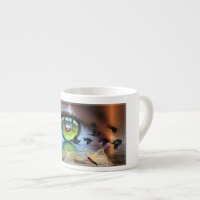 Expresso Bone China Espresso tasse (Devant droit)