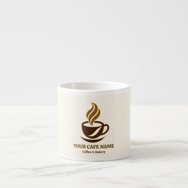 Expresso Conception de tasse de café ouverture de café modi (Devant)