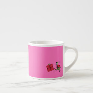 Expresso Elfe en colère à gauche tasse espresso
