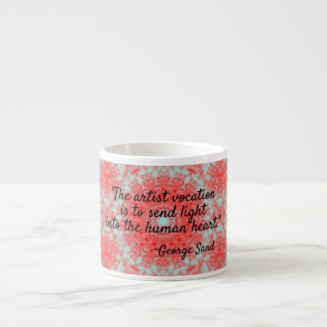 Expresso La tasse d'éléphant de vocation d'artiste (Devant)