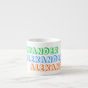 Expresso La tasse des enfants avec le nom personnalisé pou