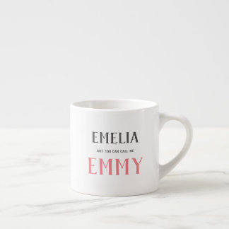 Expresso Mais vous pouvez m'appeler tasse