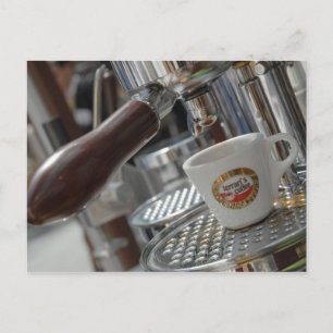 Expresso-Maschine Postkarte