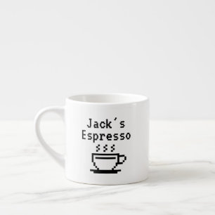 Expresso Nom personnalisé personnalisé petit tasse espresso