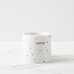 Expresso Tasse à café à nom personnalisé, tasse en céramiqu
