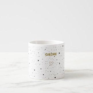 Expresso Tasse à café à nom personnalisé, tasse en céramiqu