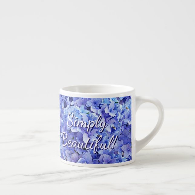 Expresso Tasse à espresso Blue Hydrangea (Droite)