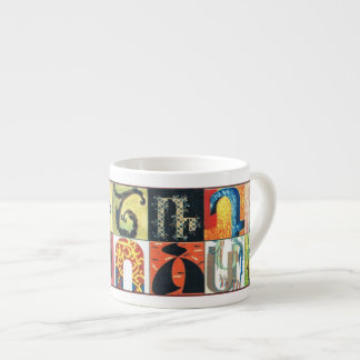 Expresso Tasse de café express d'alphabet arménien