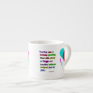 Expresso Tasse de café express de citation de salutation