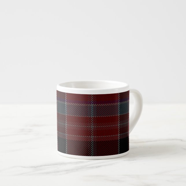 Expresso Tasse de café express de tartan de secteur (Devant droit)