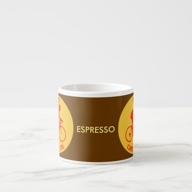Expresso Tasse de café express (recyclage) (6 onces.) (Devant)