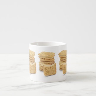Expresso Tasse de spécialité de pile de crème de crème