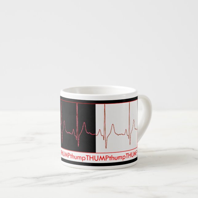 Expresso Tasse d'espressso d'ECG (Devant droit)
