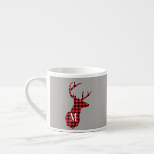 Expresso Tasse d'Expresso de monogramme de bûcheron de