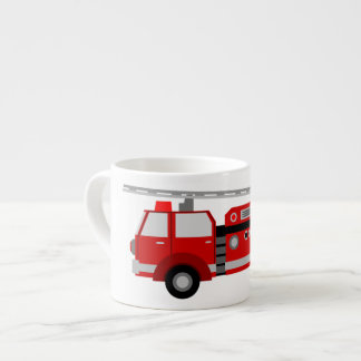 Expresso Tasse en céramique de petite taille de Firetruck