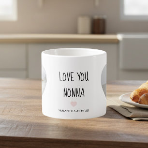 Expresso Tasse Personnalisée Love You Nonna Cadeau Person
