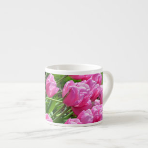 Expresso Tulipes à ressort rose tasse espresso