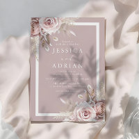 Exquisite Blush Pink Roses Hochzeit