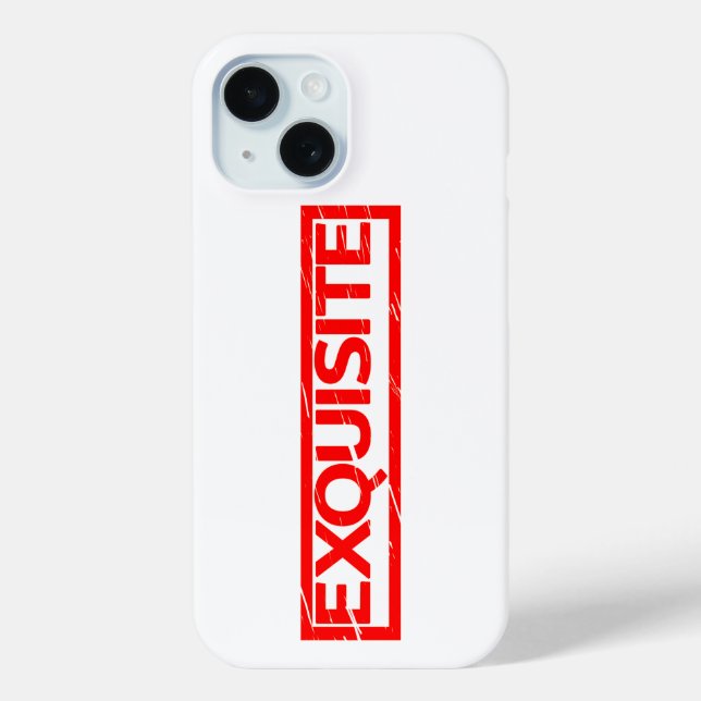 Exquisite Briefmarke Case-Mate iPhone Hülle (Rückseite)