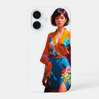 Exquisite Floral Blossom iPhone 16 Fall Hülle