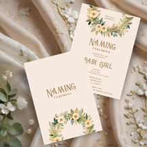 Exquisite Floral Garland in Peach Naming Ceremony