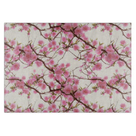 Exquisite Kirschblüten Florals Schneidebrett