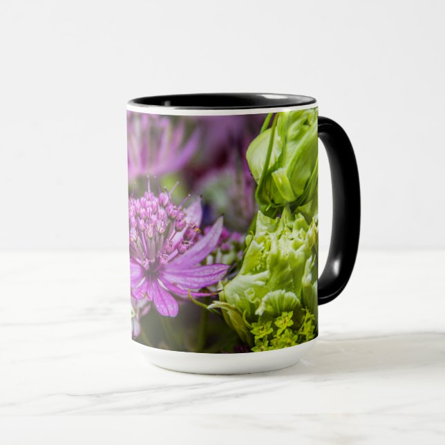 Exquisite Magie der Blüten #1 Tasse (VorderseiteRechts)