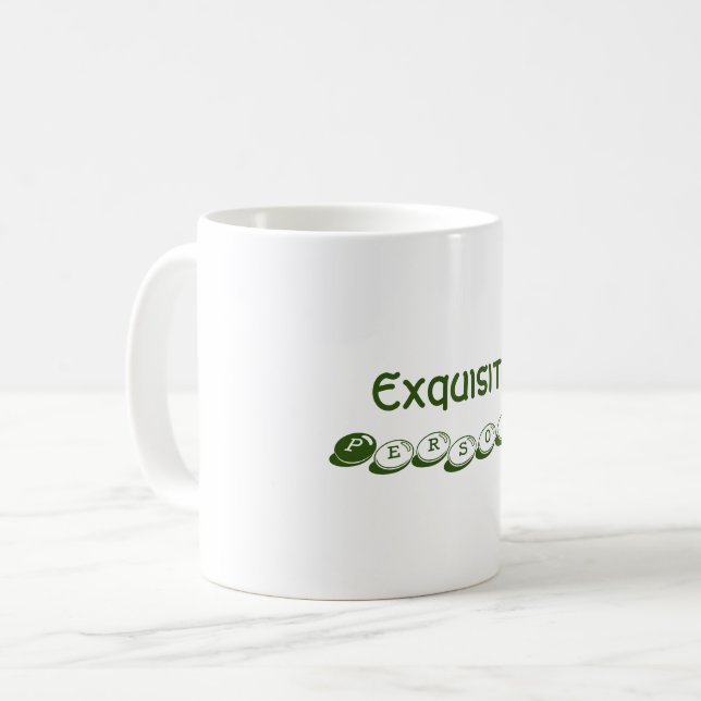 Exquisite Persönliche Tasse (Vorderseite Links)