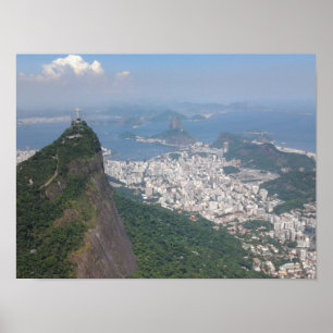 Exquisite Rio de Janeiro Brasilien Carioca Landsch Poster