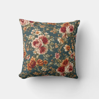 Exquisite romantische Rose und wunderschöne Blume Kissen