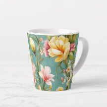 Exquisite Rosa, Gelbe Magnolien mit weißen Blume