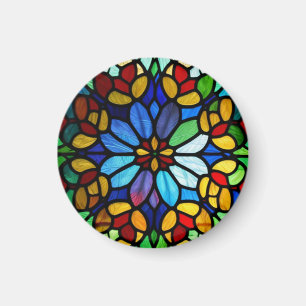 Exquisite verklebte Glas aus der Flora Elegante Magnet