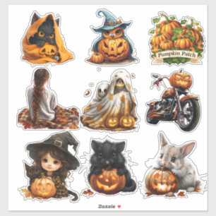 Exquisiver ClipArt Halloween-Schnitt Vinyl-Aufkleb Aufkleber