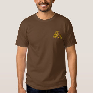 ExS Corripe Cervisiam Besticktes T-Shirt