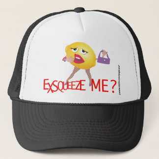 "exsqueeze ich?" lustige Zitrone humorvoller Hut Truckerkappe