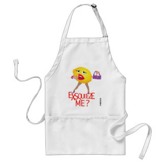 "exsqueeze je ?" tablier humoristique de citron