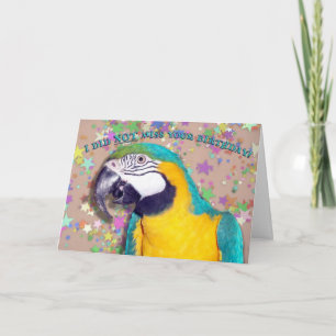 Extending the birthday celebration karte