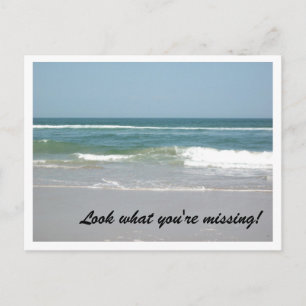 Extérieur Banques Carte postale Scène Océanique