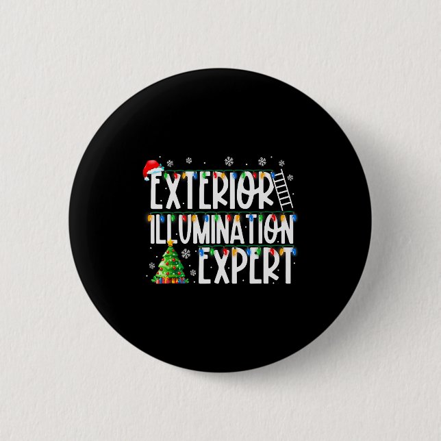 Exterior Illumination Expert Christmas Light Xmas  Button (Vorderseite)