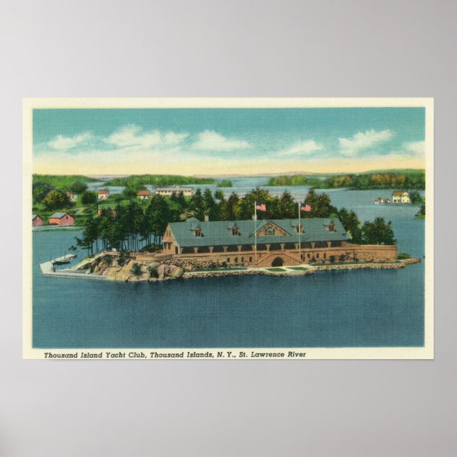 Exterior View of the Thousand Island Yacht Poster (Vorne)