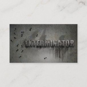 Exterminator Business card Visitenkarte