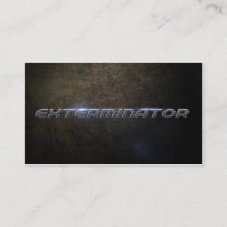 Exterminator Business card Visitenkarte