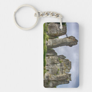 Externsteine Teutoburg Forest Deutschland Schlüsselanhänger