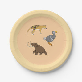 Extinct Animals Pappteller