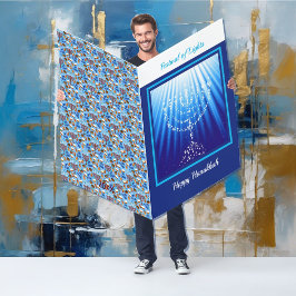 Extra Big Funny Happy Hanukkah Grußkarte Riesig