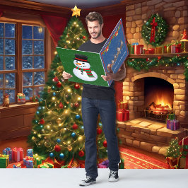 Extra Big Weihnachtskarte Weihnachten an Kind von 