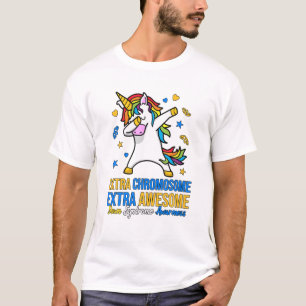 Extra Chromosome Down Syndrome Awareness Phantasti T-Shirt