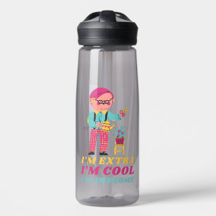 Extra Cooler Großartiger Junge Down-Syndrom-Bewuss Trinkflasche