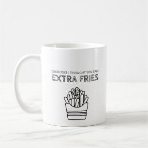 Extra Fries Kaffeetasse