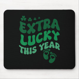Extra Glückliche Schwangerschaftsankündigung St. P Mousepad